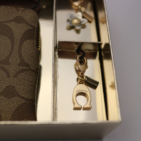 Coach Boxed Wristlet with Bag Charms - Picture 5 of 7
